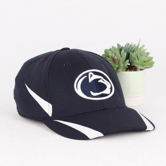 Top of the World Other - Penn State Nittany Lions Hat Navy Blue White Logo – Top of the World Stretch Cap